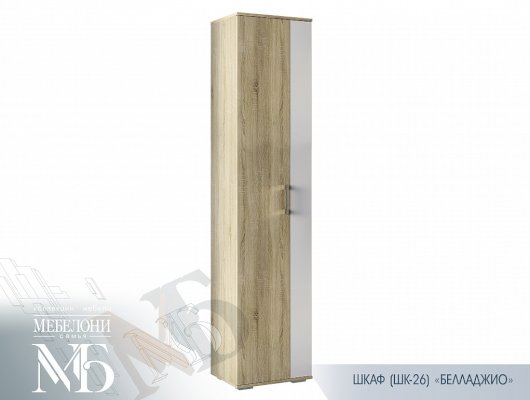 Шкаф 2 створчатый ШК-26 Белладжио